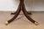 Baker Furniture Style Georgian Mahogany Double Pedestal Extension Dining Table, Newly Refinished For Sale - Image 11 of 13