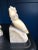 1930s 1930s Italian Alabaster Carved Cockatoo Bookends-A Pair For Sale - Image 5 of 9