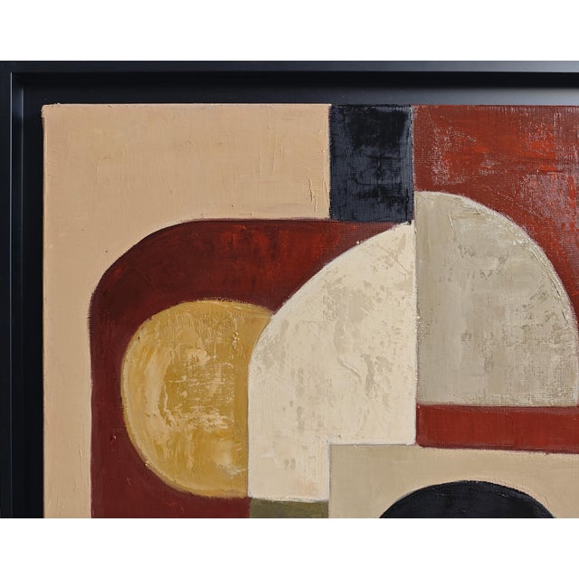 Structure Interieure, Geometric Abstract, Contemporary, Framed by Sophie Dumont For Sale - Image 4 of 9