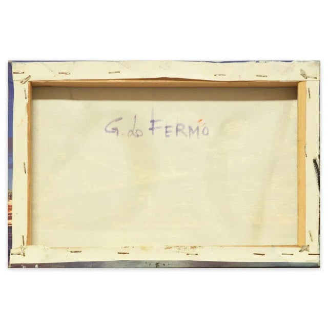 Colored Waves is an original oil on canvas on canvas realized by Giorgio Lo Fermo in the 2000s. Hand-signed by the artist...