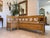 Farmhouse Corner Bench with Storage Function in Natural Wood For Sale - Image 15 of 15