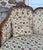 Antique Victorian Walnut Serpentine Cream Floral Upholstered Sofa For Sale - Image 10 of 11