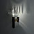 Brass and Cut-Glass Wall Sconce attributed to Gardella, 1950s For Sale - Image 4 of 18