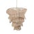 New special order item. Not vintage. Set the mood with this modern organic pendant light spun in bleached rattan. Its...