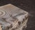 Contemporary Aqua Fossil Drop Sculpture Side Table in Alabaster by Amarist Studio For Sale - Image 3 of 8
