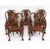 Antique Queen Anne Revival Burr Walnut Dining Table and Chairs, 19th Century, Set of 9 For Sale - Image 15 of 18