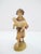 Anri Italy Ulrich Bernardi hand carved and meticulously hand painted, nativity figurine of Shepherd boy holding a lamb, 4"...