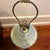 Vintage Post Modern Ceramic Serpent Tale Lamp For Sale - Image 4 of 7