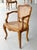 1960s Pair of 1960s French Wood and Cane Arm Chairs Louis XV Style by Marie Albert For Sale - Image 5 of 18