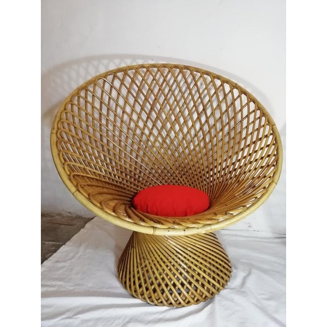 Wood Italian Model Primavera Armchairs by Franco Albini & Franca Helg for BBB Bonacina, 1968, Set of 2 For Sale - Image 7 of 17