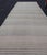 Measures: 2'7" x 11'1" Stripe Design Turkish Vintage Kilim Runner in Shades of Ivory and Light Blue. Keivan Woven Arts /...