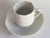 Ceramic White Relief Coffee Cup and Saucer by Ludwig Zeptner for Meissen, 1990s, Set of 2 For Sale - Image 7 of 9