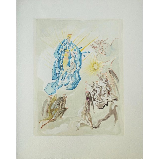 Salvador Dali, Apotheosis of Mary, Woodcut For Sale - Image 7 of 7