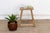 Full of age and character, this farmhouse style joint stool has a weathered look. This antique Asian stool has a stretcher...