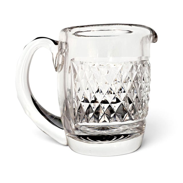 Late 20th Century Waterford Crystal Creamer and Open Sugar Bowl Set For Sale In San Francisco - Image 6 of 17