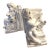 Vintage American Neoclassical Putti Lyre and Flute Bookends, Set of 2 For Sale