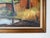 1970s Vintage Rural Autumn Landscape Oil on Canvas Painting – Wood Frame For Sale - Image 9 of 12