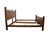 Keller Furniture Solid Cherry Early American Colonial Revival King Size Bed 2633 For Sale - Image 9 of 10