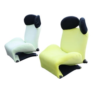 Wink Lounge by Toshiyuki Kita for Cassina, 1980s For Sale