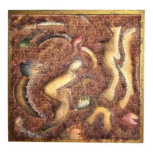 Jane Lackey Fiber Art Wall Hanging, 1987
