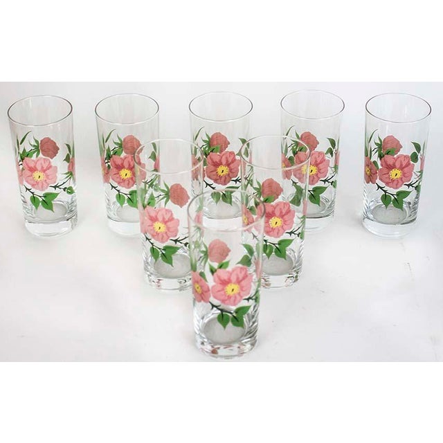 Franciscan Desert Rose Glasses Set of 8 Tumblers Chairish