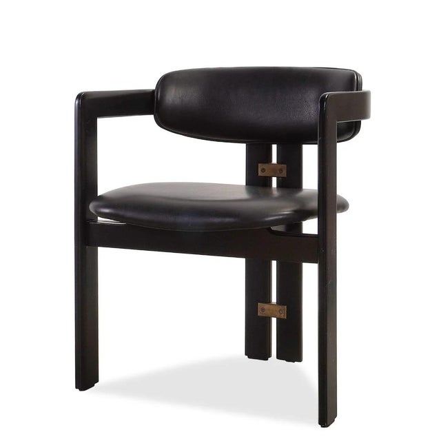 2010s Pamplona Dining Chair Attributed to Augusto Savini for Pozzi, Italy, C1960s Pair Of For Sale - Image 5 of 11