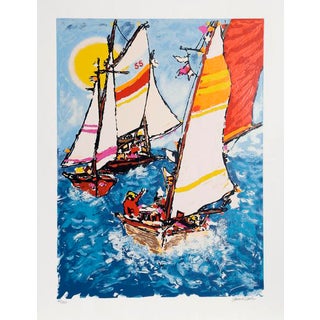 Edward Sokol Full Sails Print For Sale