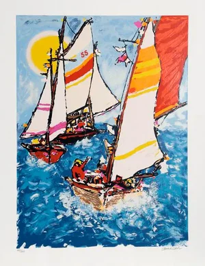 Edward Sokol Full Sails Print