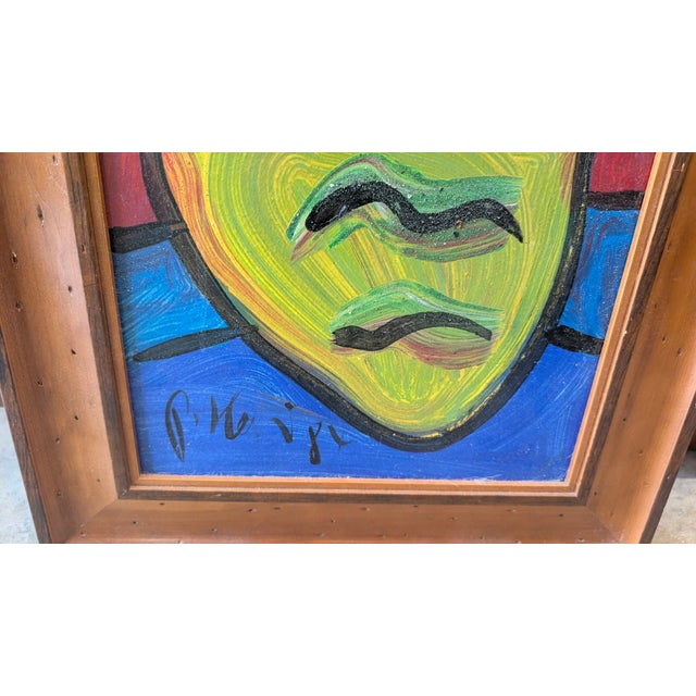 1990s German Artist Peter Robert Keil Flowers For Sale In Charleston - Image 6 of 12