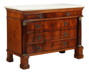 Empire Chest of Drawers in Mahogany Feather