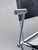 Gray Ballerina Chair in Teal Coloured Full Grain Leather by Herbert Ohl for Matteo Grassi, 1990s For Sale - Image 8 of 13