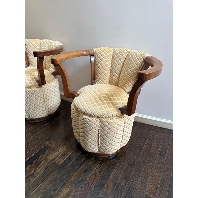Vintage Italian Accent Chairs For Sale - Image 4 of 4