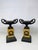 Traveling Man Treasures is selling this stunning antique pair of French Grand Tour patinated bronze and yellow Sienna...