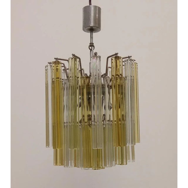 Vintage Chandelier in Murano Glass, 1960s For Sale - Image 3 of 12