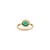 1.64ct Natural Zambian Emerald Bezel Set Solitaire Ring in 18k Yellow Gold Size 6 For Sale - Image 9 of 16
