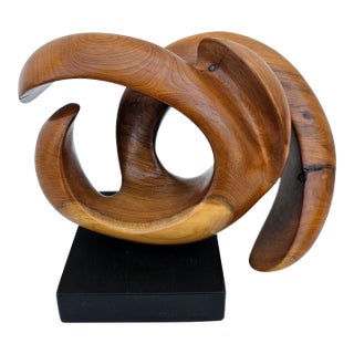 John Spielman Contemporary Wooden Sculpture For Sale