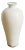 Farmhouse Vintage White Milk Pottery Vase For Sale