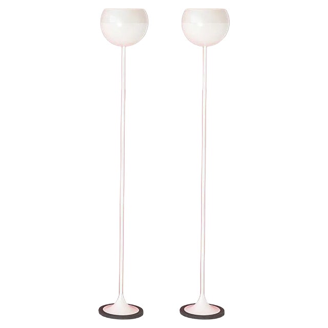 Italian Floor Lamps from Stilnovo, 1960s, Set of 2 For Sale