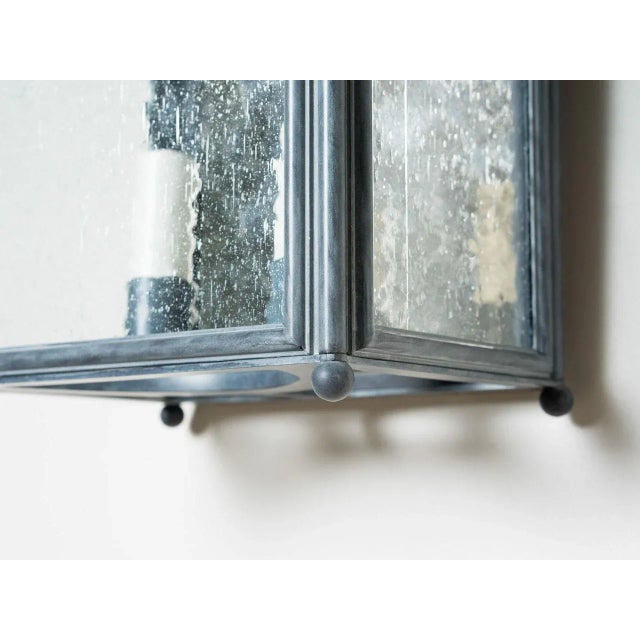 Rustic Country Malee Small Wall Lantern For Sale - Image 3 of 5