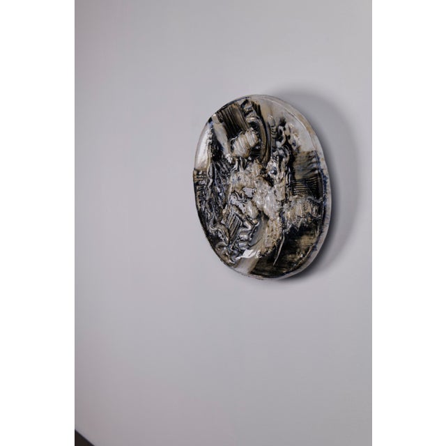 Large Ceramic Wall Plaque by Jeppe Hagedorn-Olsen, Denmark, 1960s For Sale - Image 3 of 15