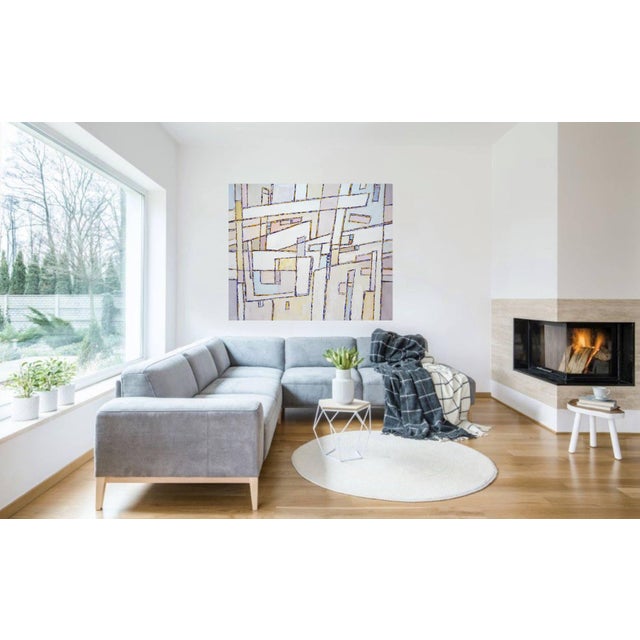 Abstraction 30.Original Modern Hand Painting For Sale - Image 6 of 9