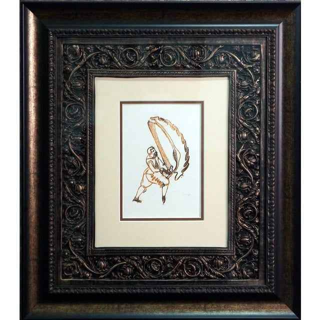 Modern Max Ernst Original Limited Edition Lithograph, "Nachwort" For Sale In Atlanta - Image 6 of 6
