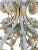 Monumental 48" Wrought Iron Chandelier with 12 lights This huge wrought iron chandelier is 48" high by 48" wide. It...