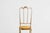 Metal Italian 3-Arch Chiavarina Chair in Brass, 1950s For Sale - Image 7 of 12