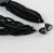 Black Angela Caputi Licorice Resin Multi-Strand Necklace For Sale - Image 8 of 10