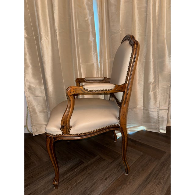 French Vintage Italian Chateau d'Ax Spa Chair For Sale - Image 3 of 9