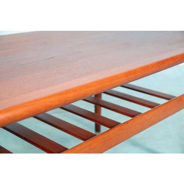 Vintage Danish Coffee Table in Teak by Grete Jalk For Sale - Image 10 of 18