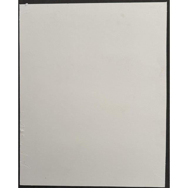 Elio Di Blasio, Spoltore, Italy, original painting signed and dated 1987, acrylic/mixed media glued to Fabriano base...