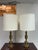 Vintage Brass Table Lamps, Pair For Sale - Image 4 of 12