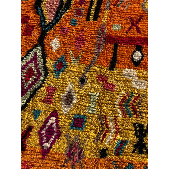 Vintage Moroccan Berber Wool Rug, 1990 For Sale - Image 4 of 11